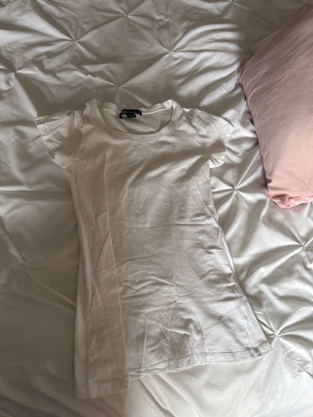 Classic White Short Sleeve Tee by Abercrombie & Fitch